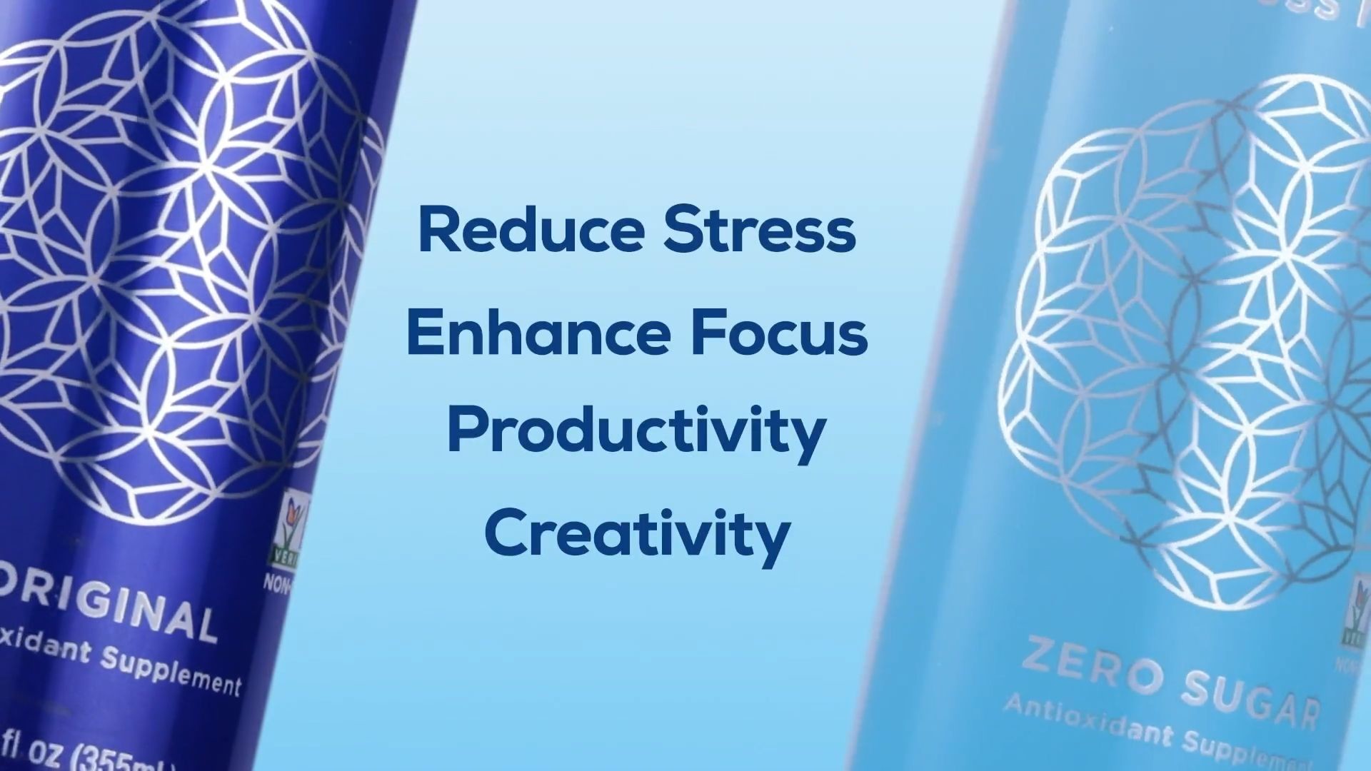Formula 12 Zenify Original All Natural Sparkling Calming Stress Relief Beverage 